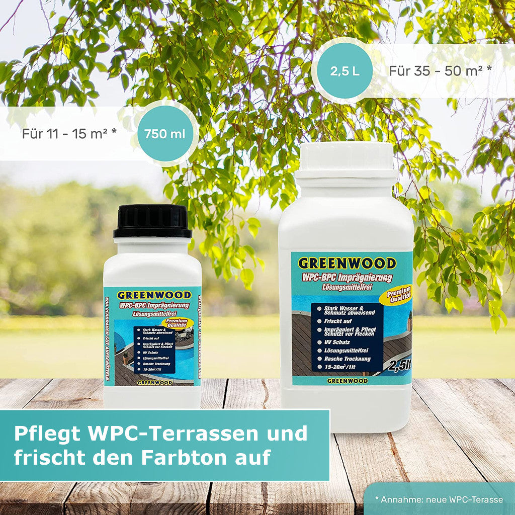 Greenwood WPC Imprägnierung 2,5 l ECO lösungsmittelfrei